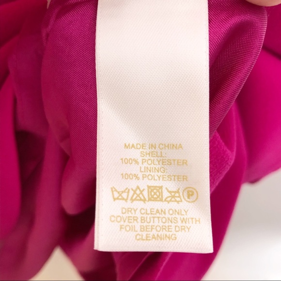 Kate Spade | Pink Demi Scallop Detail Dress Sz 10 - Picture 4 of 6